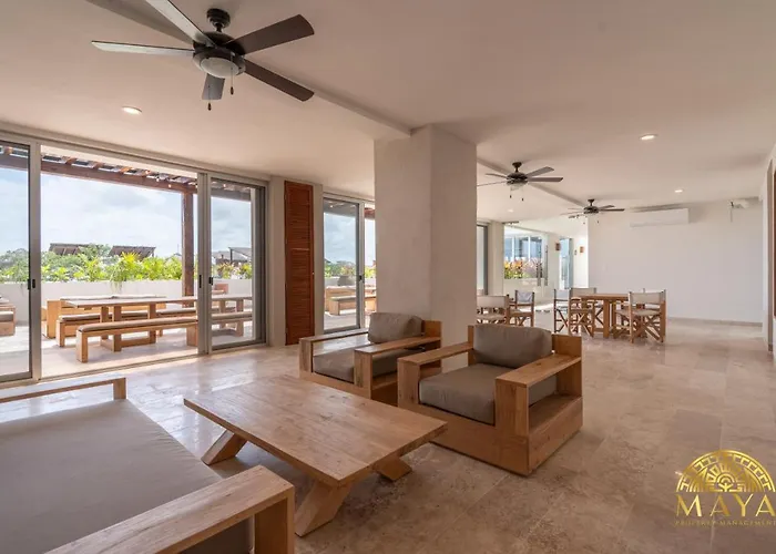 Ferienhaus Nhoa 108b Lux 1br Plunge Pool In Aldea Zama